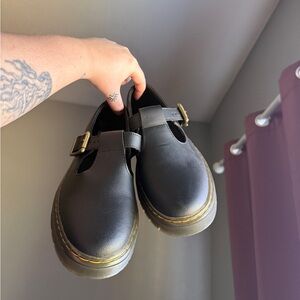 Black Mary Jane Zavala Shoes